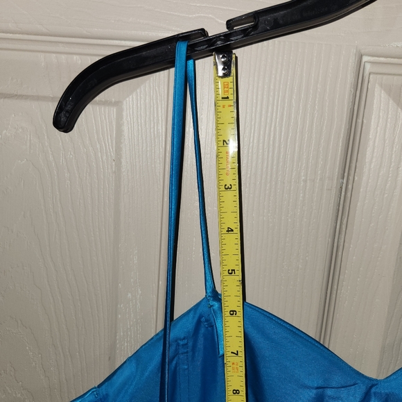 Belsoie evening gown / prom dress - 6 - bright blue/teal - Picture 8 of 8